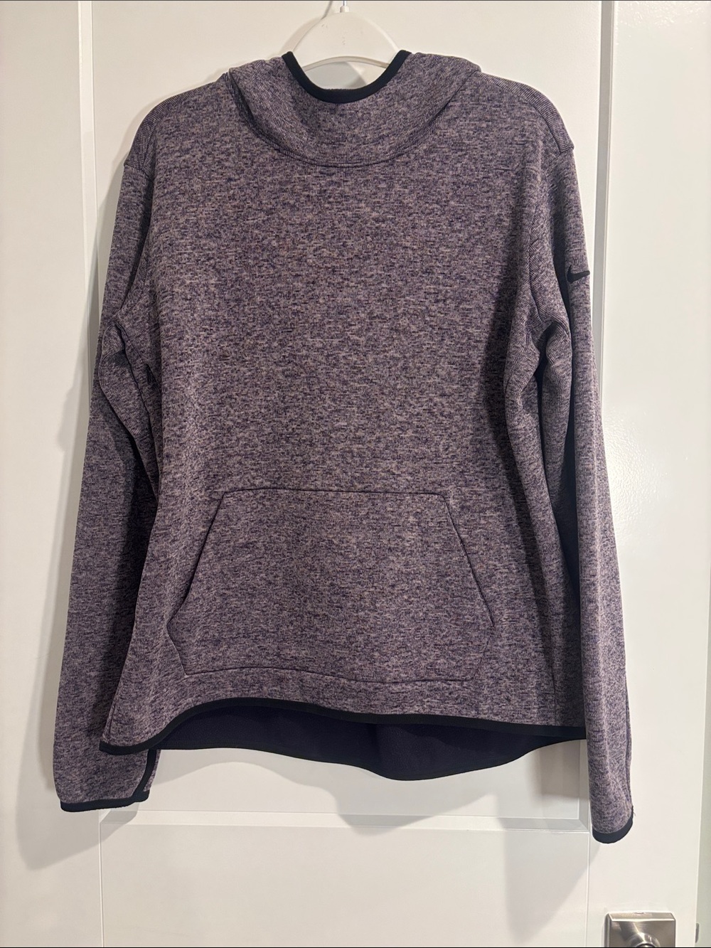 Nike Dri-fit Women’s Hooded Long Sleeve Fleece Sweatshirt Large